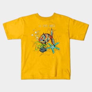 is this real? Kids T-Shirt